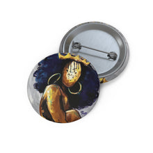 Naturally Queen Nessa Pin Buttons