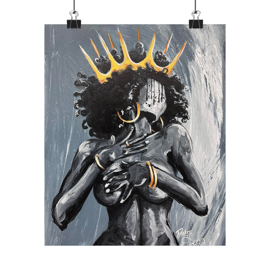 Naturally Queen XX Premium Matte vertical posters