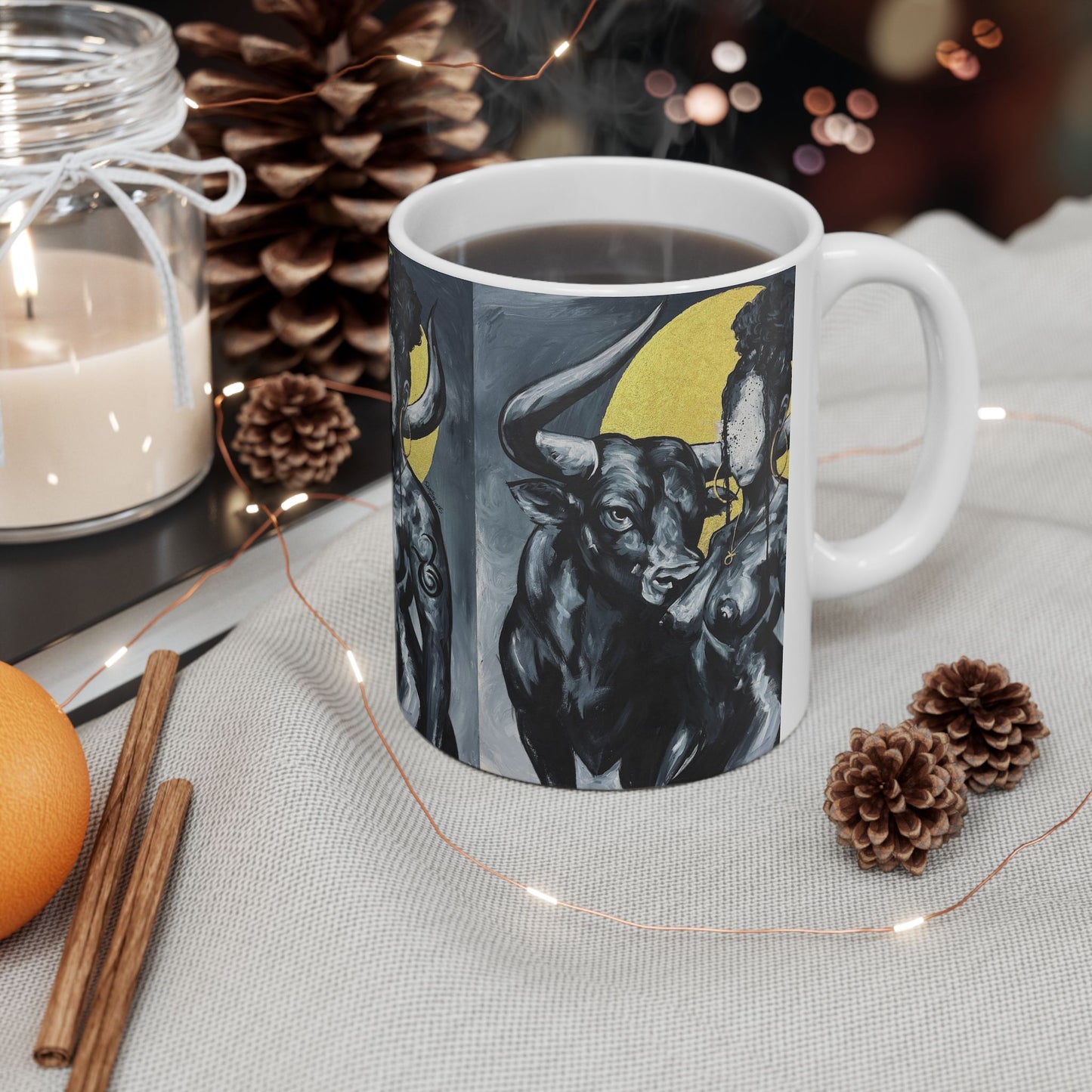 Naturally Taurus Ceramic Mug (11oz, 15oz)