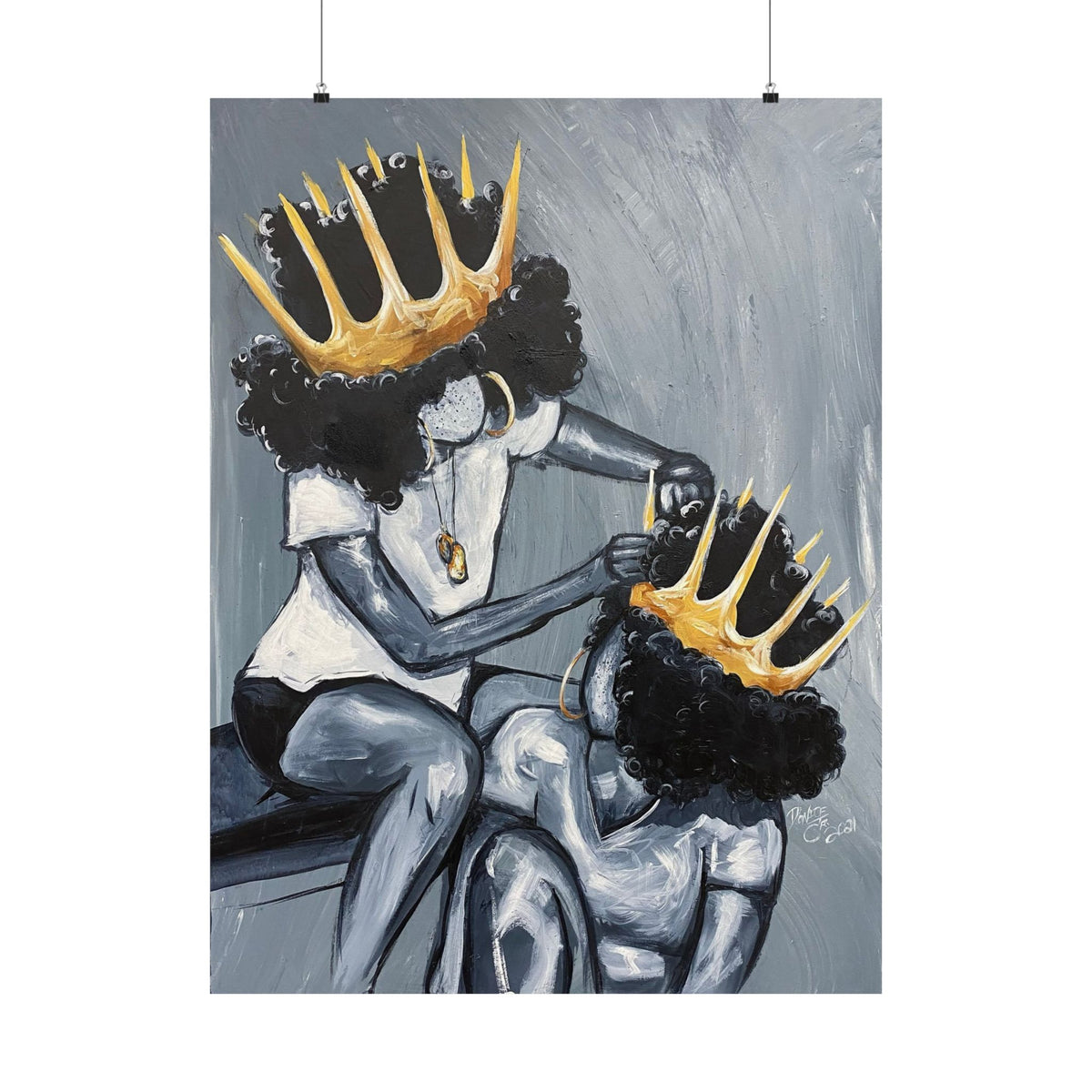 Naturally Queens Matte Vertical Poster
