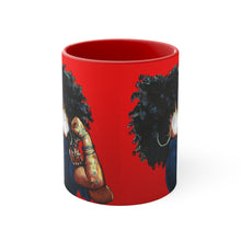 Naturally the Riveter RED Accent Coffee Mug, 11oz