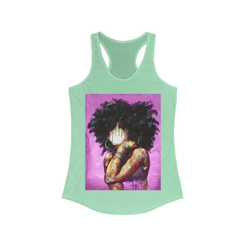 Naturally II PINK Women's Ideal Racerback Tank