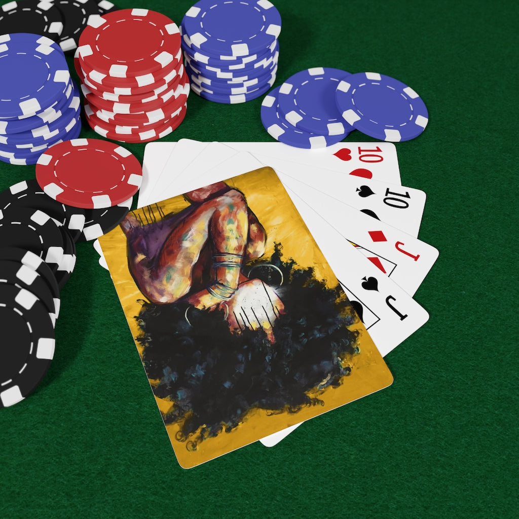 Naturally II GOLD Poker Cards