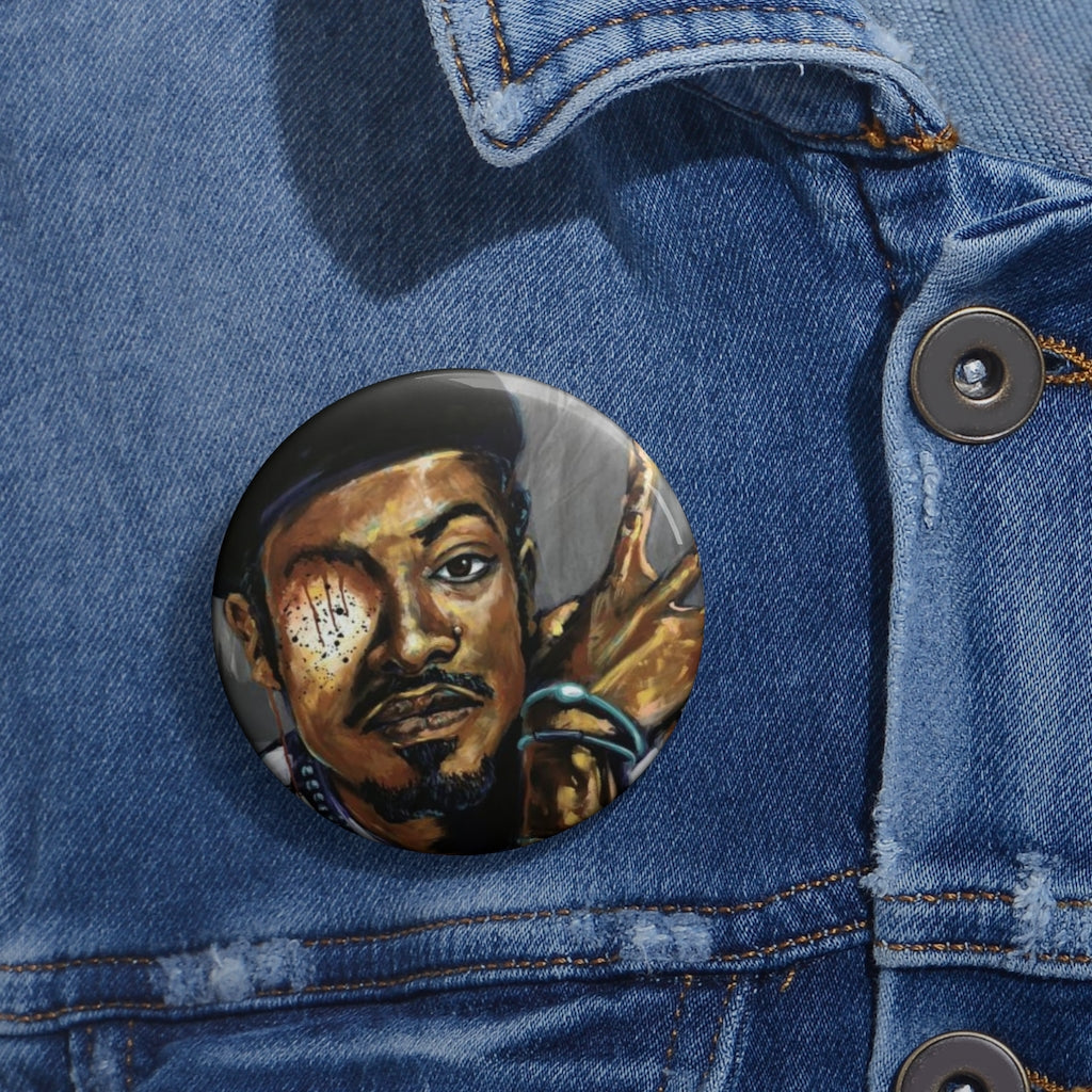 Naturally Andre Custom Pin Buttons