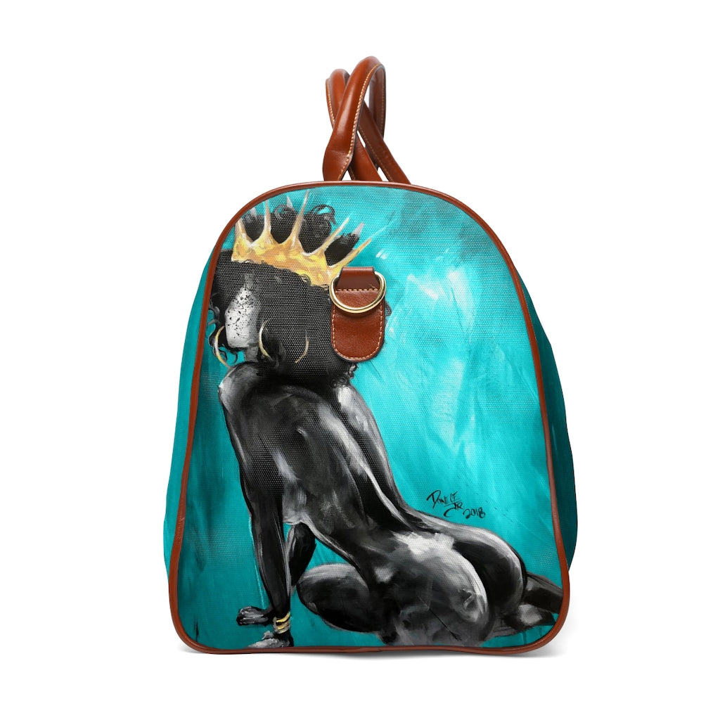 Naturally Queen VIII TEAL Travel Bag