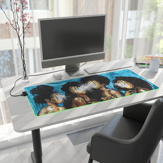 Naturally XLIV BLUE LED Gaming Mouse Pad