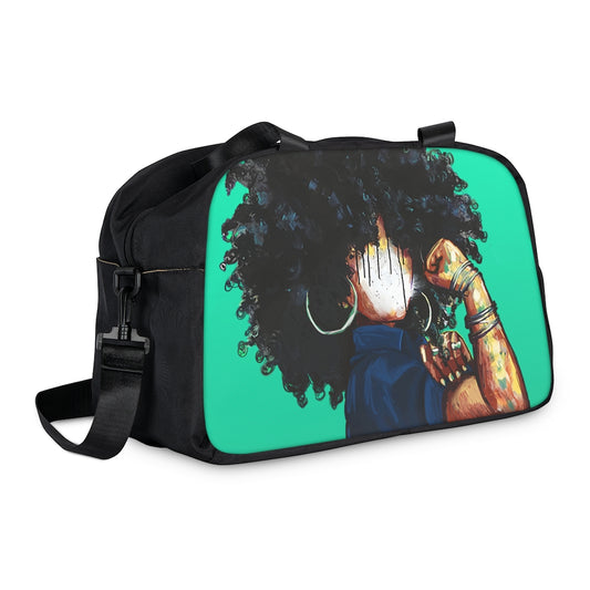 Naturally The Riveter TEAL Fitness Handbag