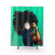 Naturally the Riveter TEAL Shower Curtains