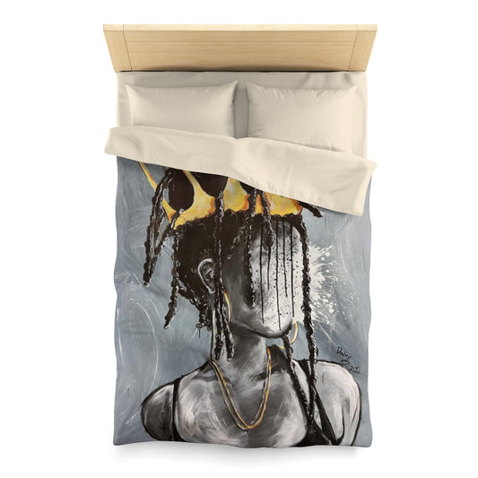 Naturally Queen XXIV Microfiber Duvet Cover
