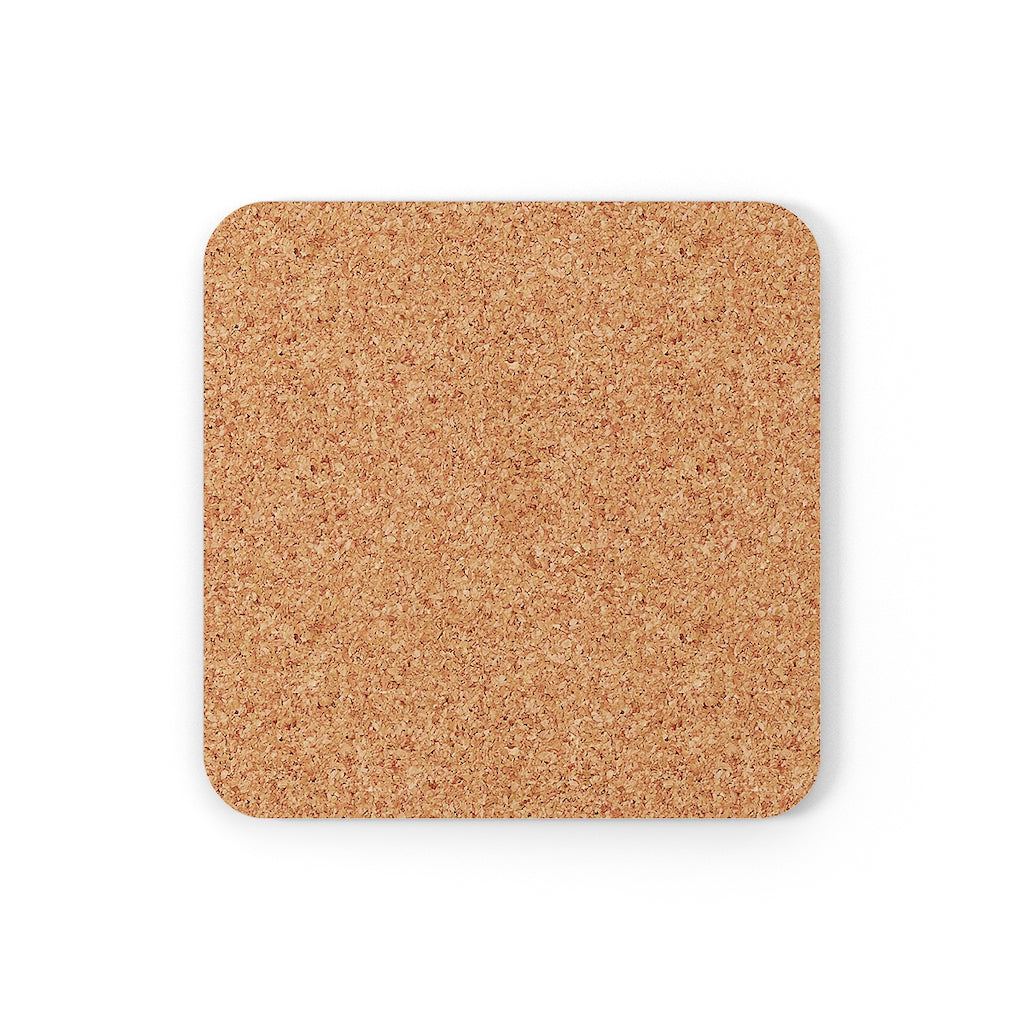Naturally II PINK Corkwood Coaster Set