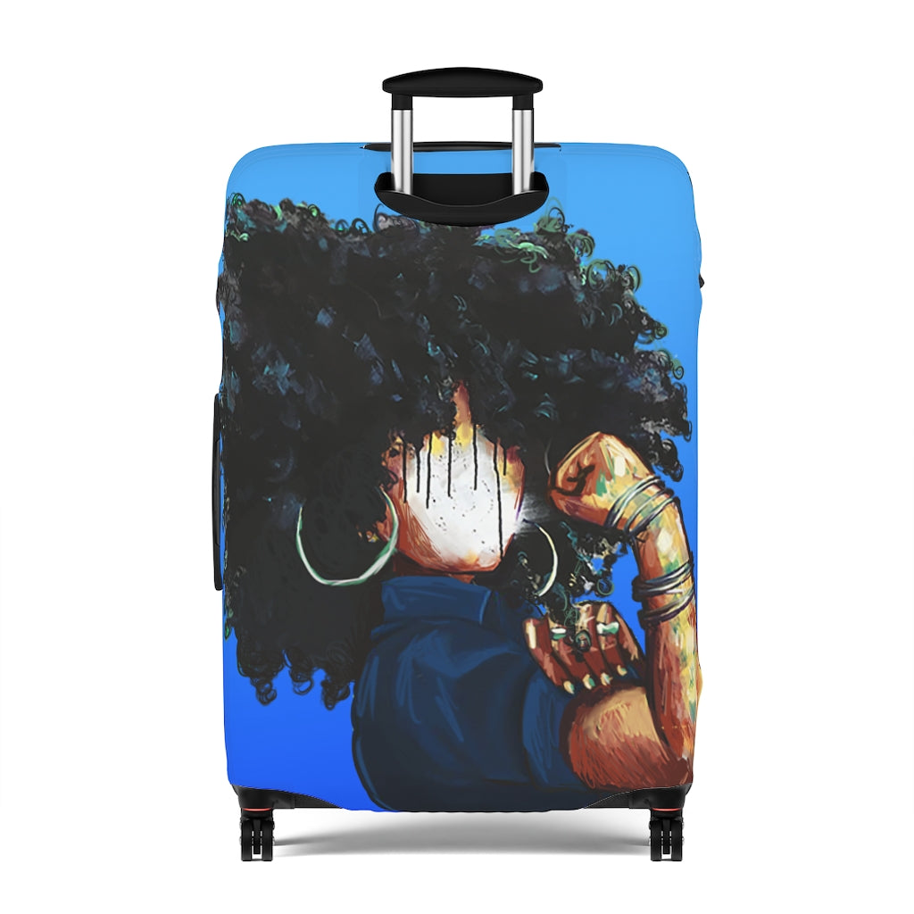 Naturally the Riveter BLUE Luggage Cover
