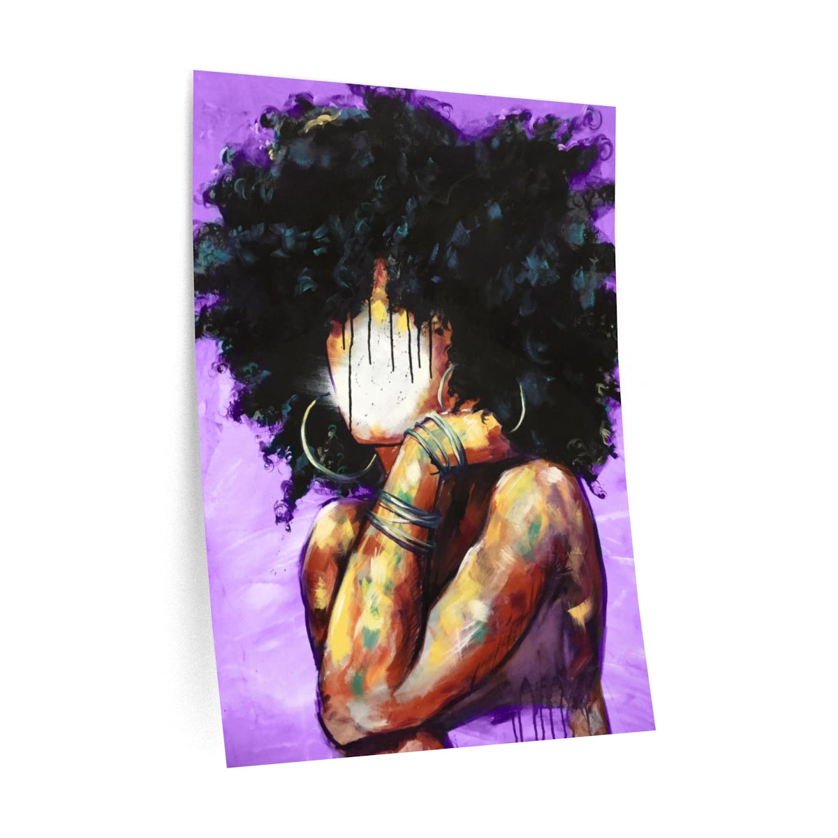 Naturally II PURPLE Wall Decals
