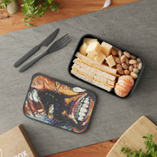 Naturally Black Love XI Bento Box with Band and Utensils