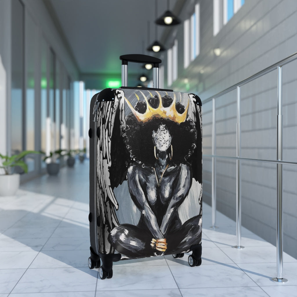 Naturally Queen XIX Angel Suitcases