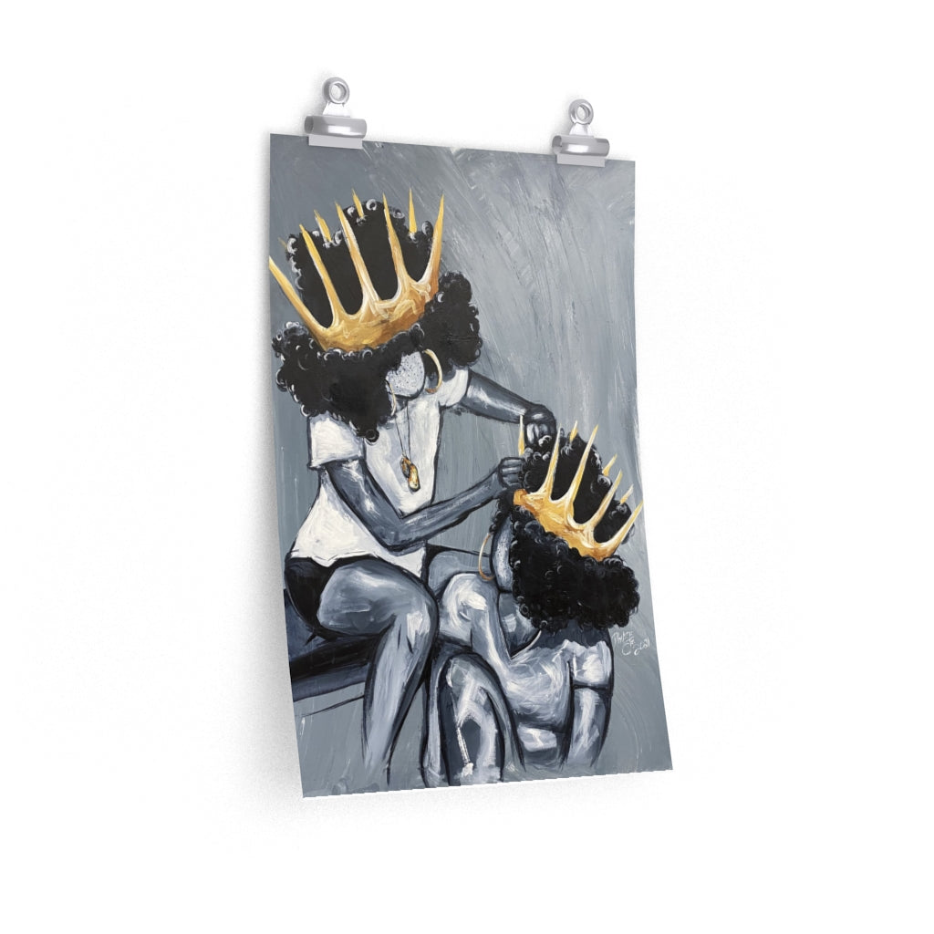 Naturally Queens I Premium Matte vertical posters