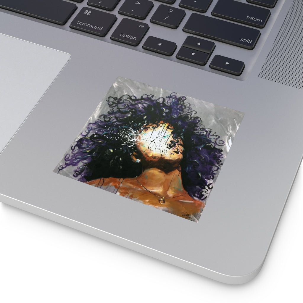 Naturally XXXVII Square Vinyl Stickers