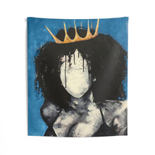 Naturally Queen I BLUE Indoor Wall Tapestries