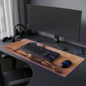 Naturally Nude II LED Gaming Mouse Pad