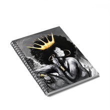 Naturally Queen VI ANGEL Spiral Notebook - Ruled Line
