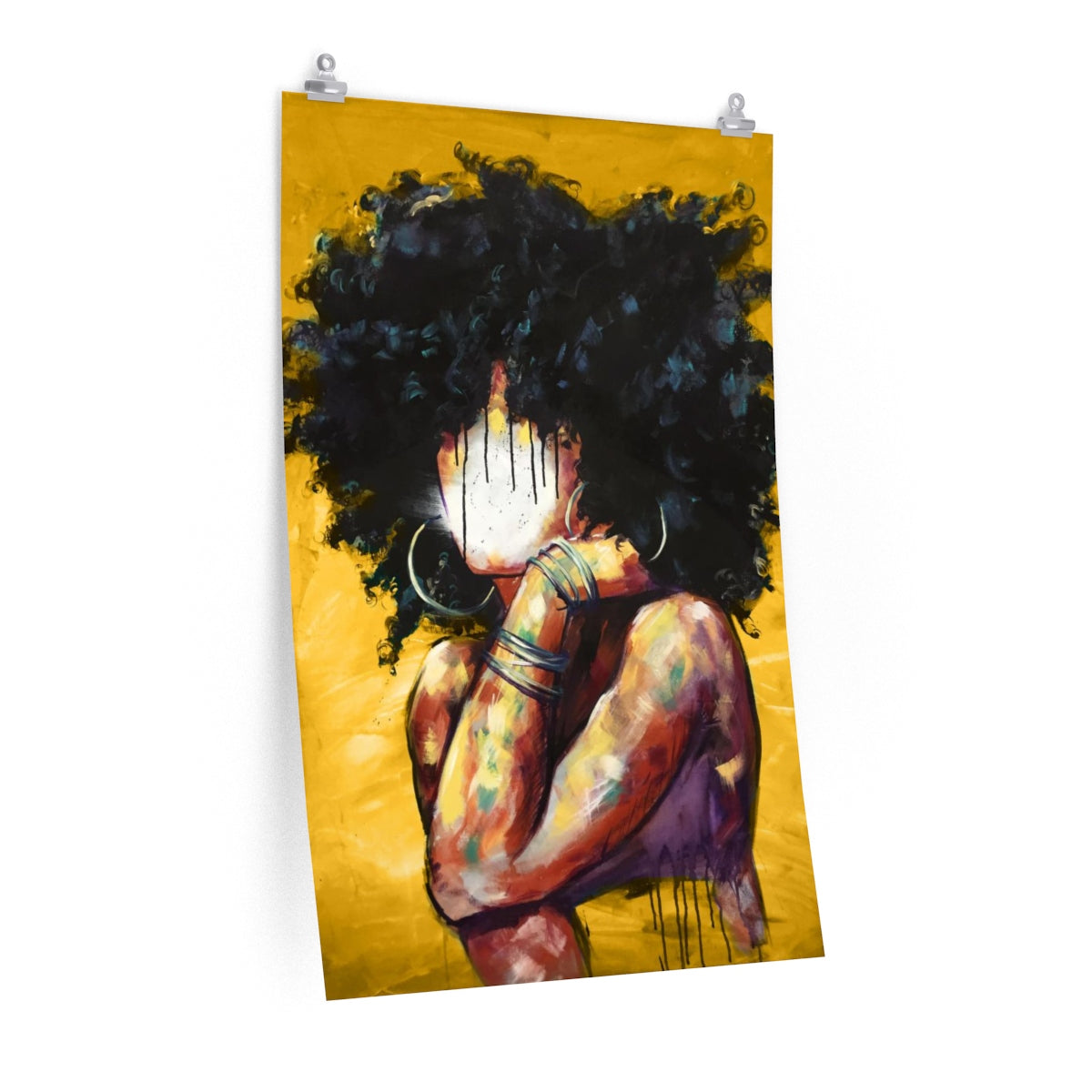 NATURALLY II GOLD Premium Matte vertical posters