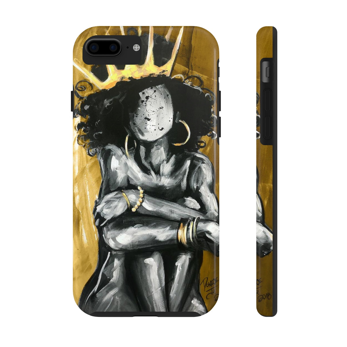 Naturally Queen IX GOLD Case Mate Tough Phone Cases