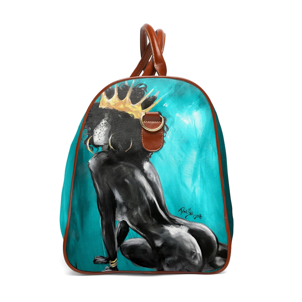 Naturally Queen VIII TEAL Travel Bag