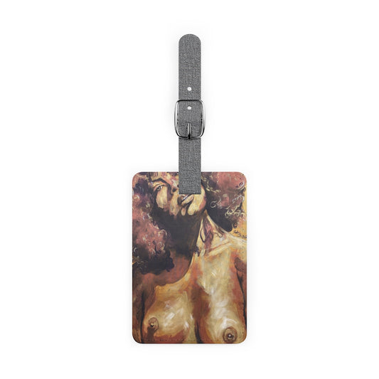 Naturally Nude IV Luggage Tag, Rectangle