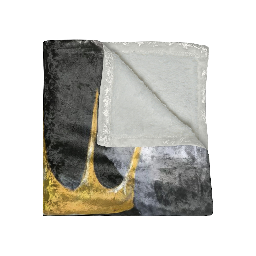Naturally Queen II Crushed Velvet Blanket