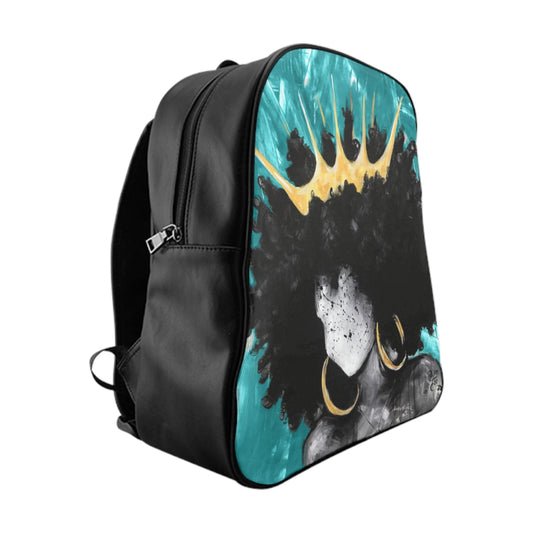 Naturally Queen III TEAL School Backpack