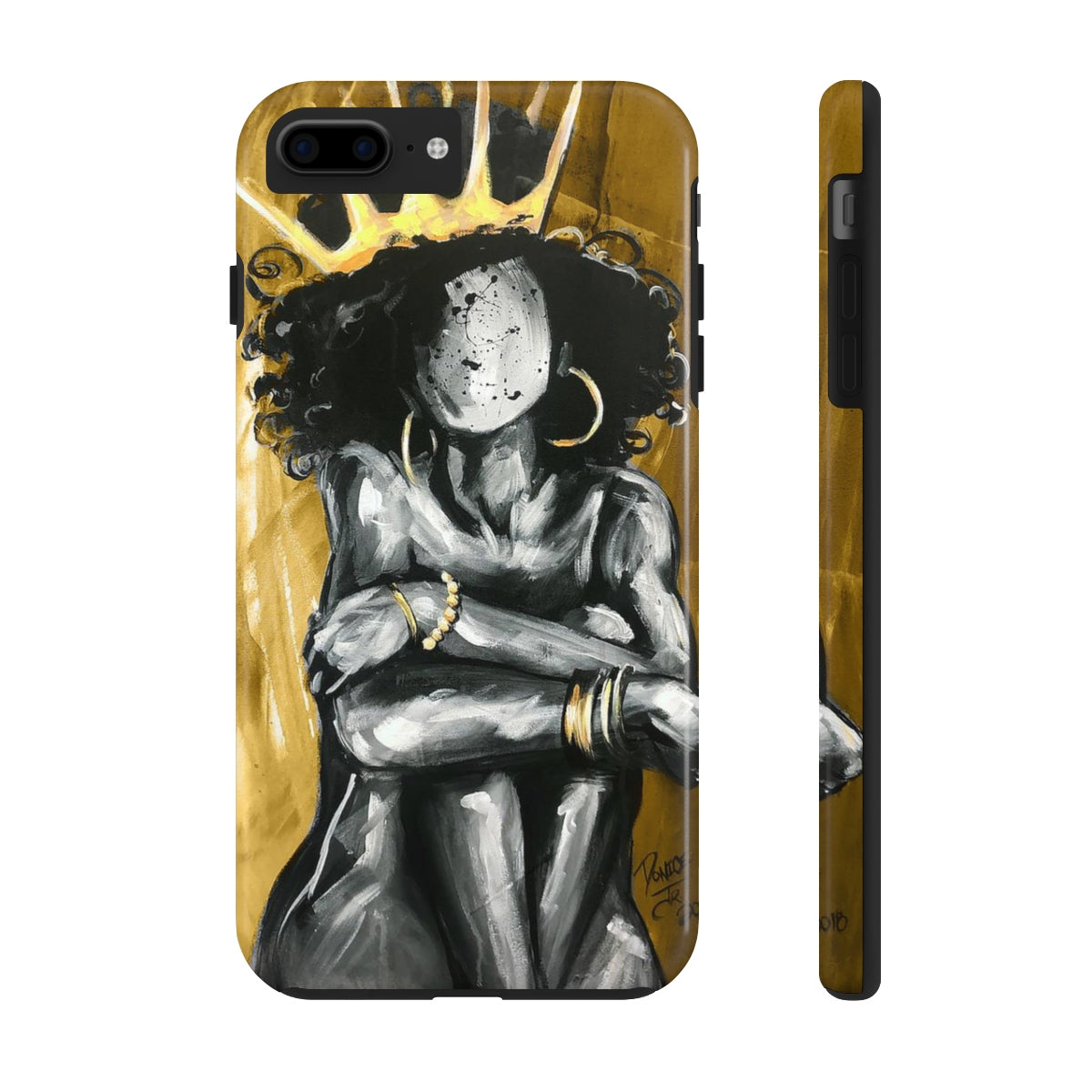 Naturally Queen IX GOLD Case Mate Tough Phone Cases