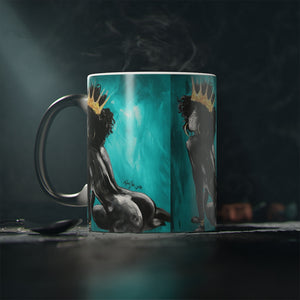 Naturally Queen VIII TEAL Magic Mug