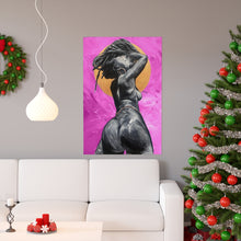Naturally Nude V PINK Premium Matte vertical posters