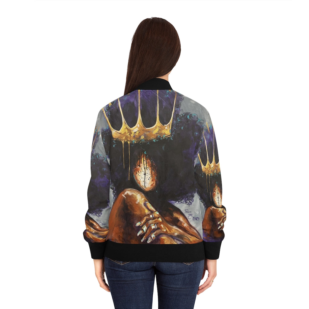 Naturally Queen XVIII Women's Bomber Jacket