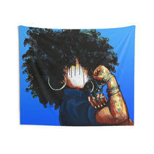 Naturally the Riveter BLUE Indoor Wall Tapestries