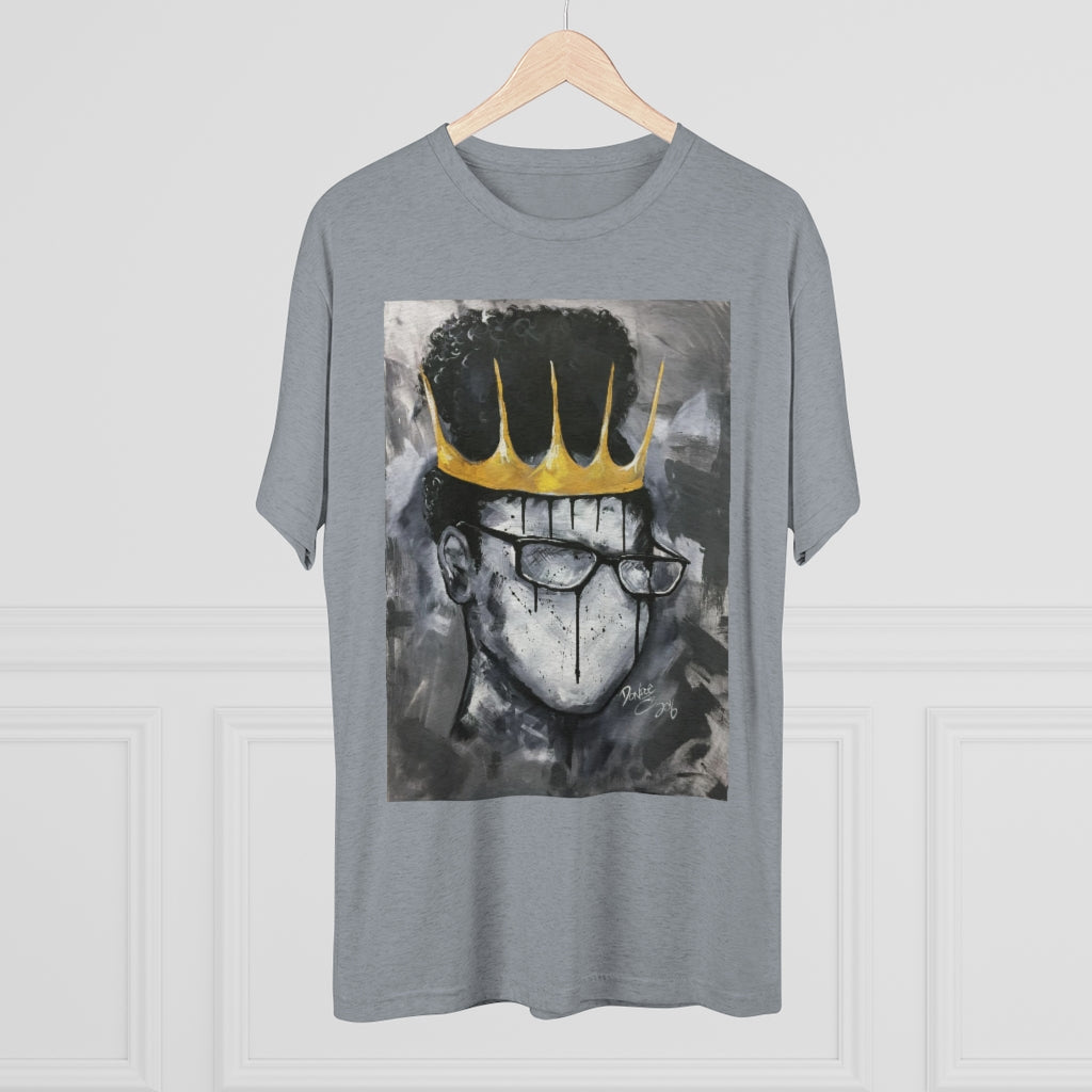 Naturally Queen V Unisex Tri-Blend Crew Tee