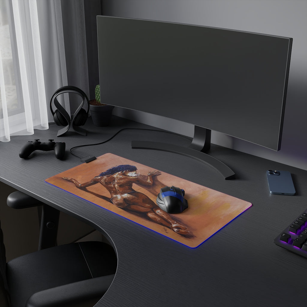 Naturally Nude II LED Gaming Mouse Pad