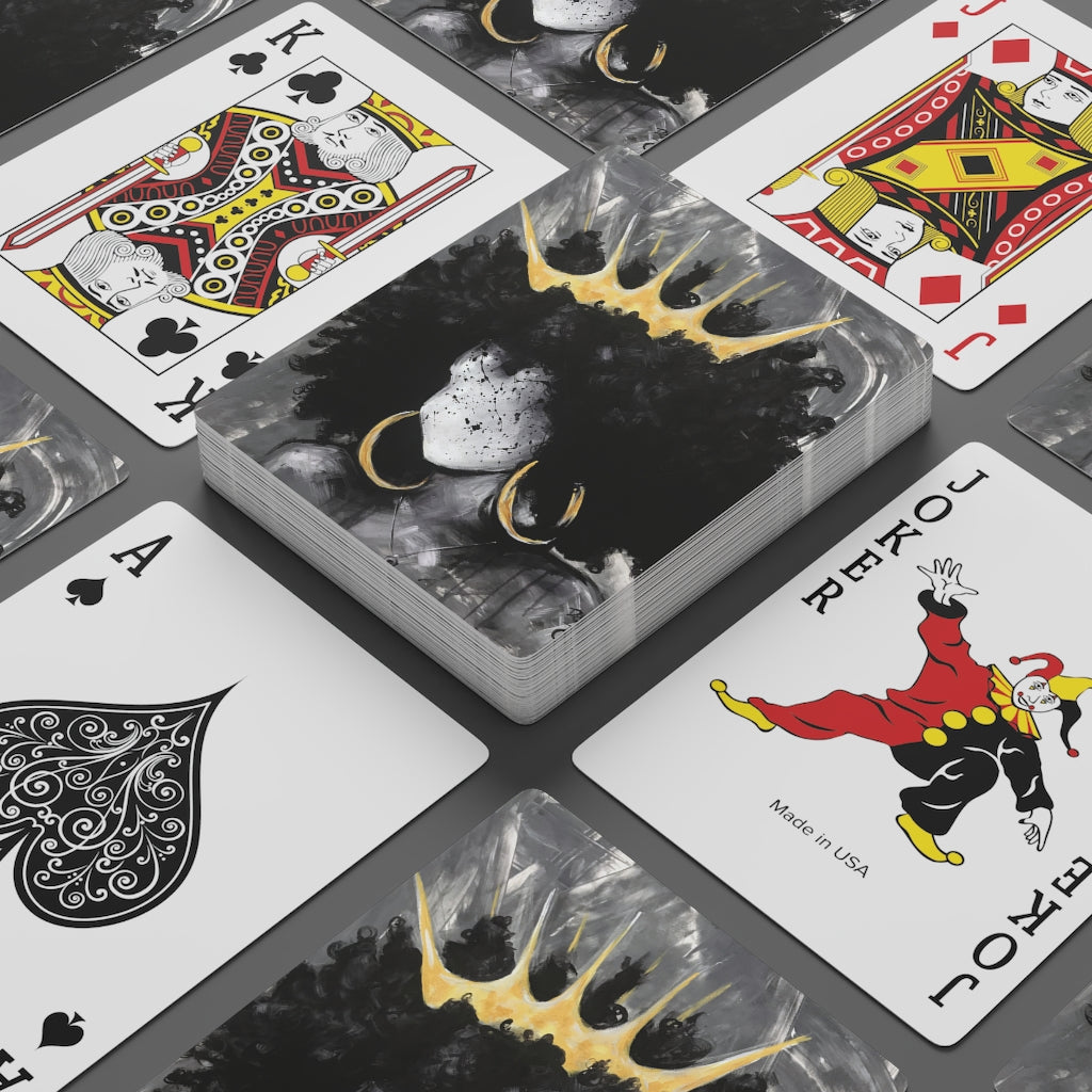 Naturally Queen III Custom Poker Cards