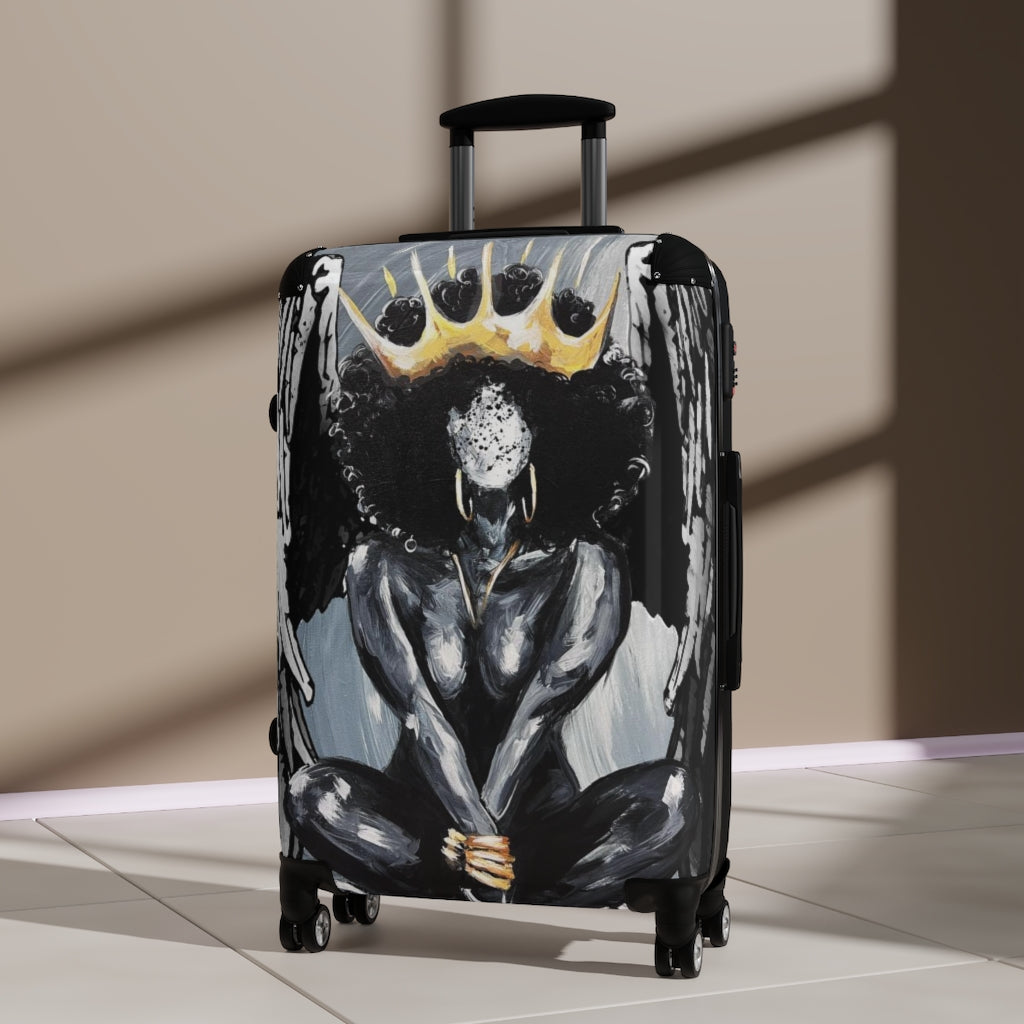 Naturally Queen XIX Angel Suitcases