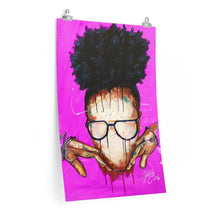 Naturally VIII PINK Premium Matte vertical posters