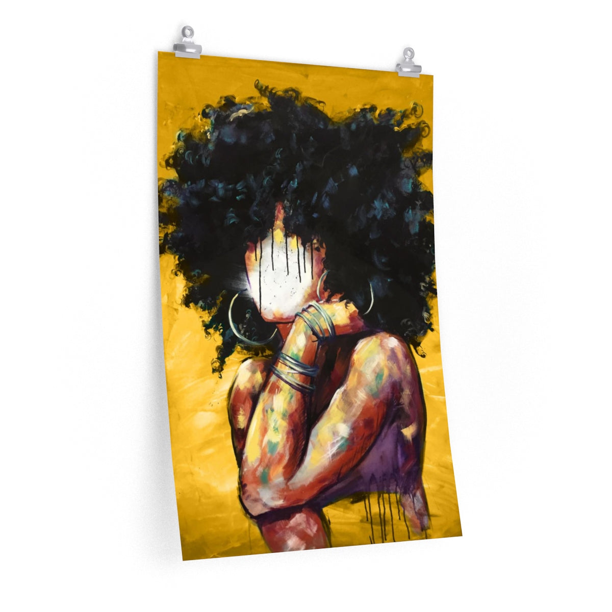 NATURALLY II GOLD Premium Matte vertical posters