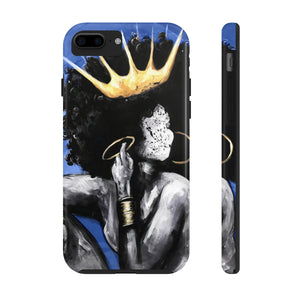 Naturally Queen VI BLUE Case Mate Tough Phone Cases