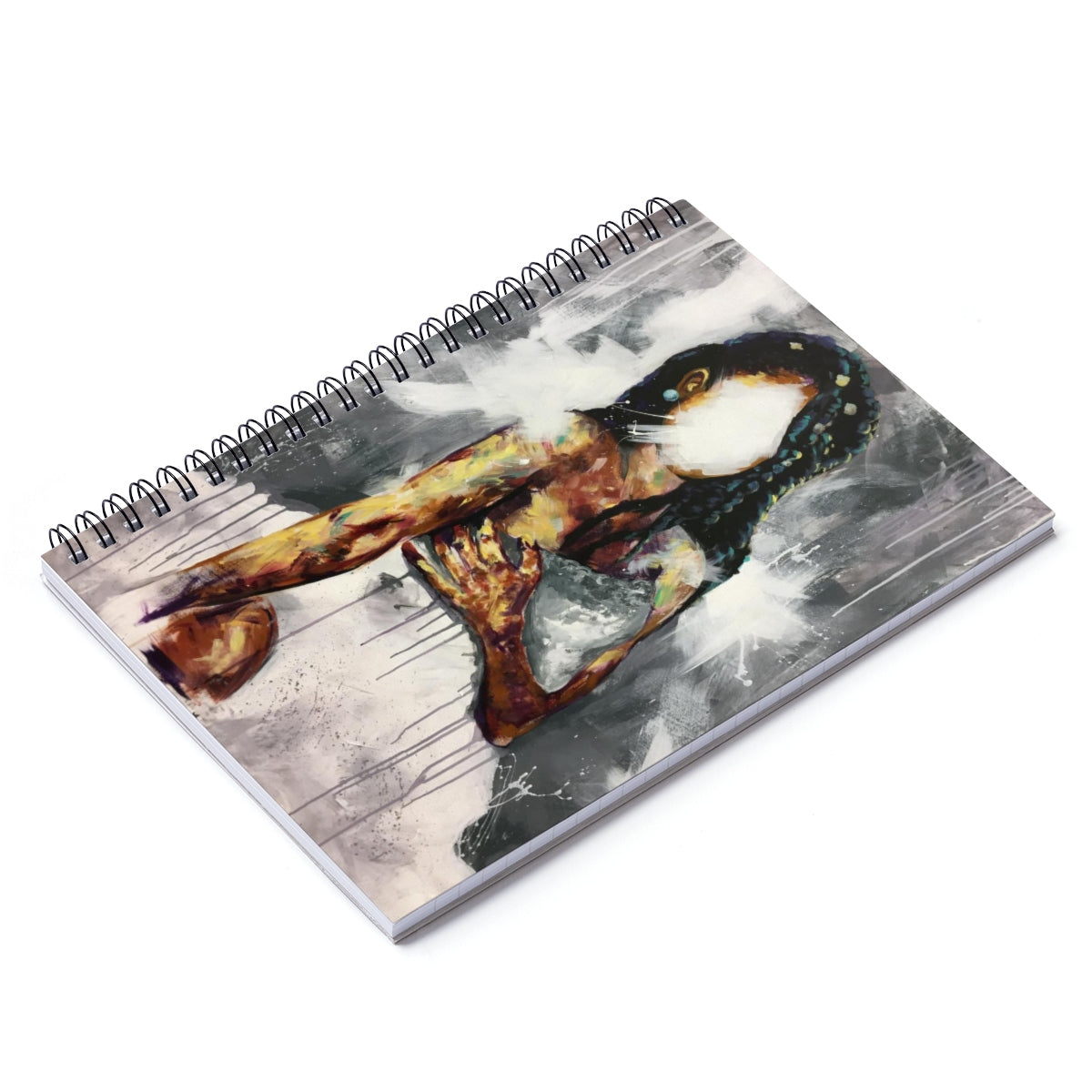 Undressed IV Spiral Notebook - Ruled Line