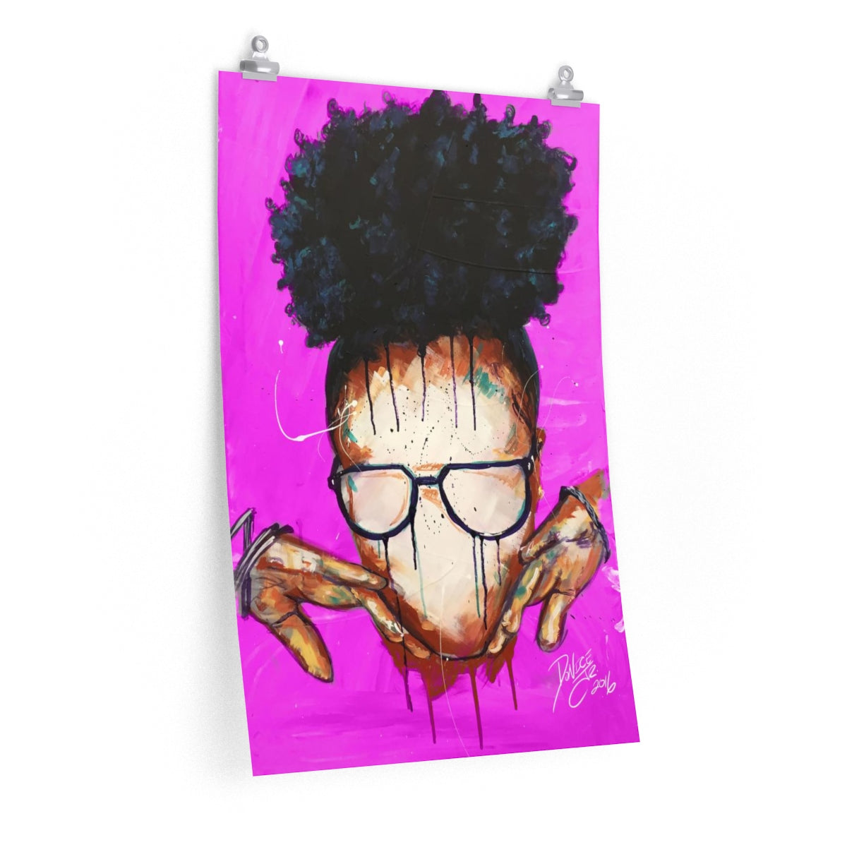 Naturally VII PINK Premium Matte vertical posters