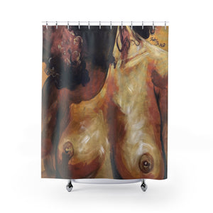 Naturally Nude IV Shower Curtains