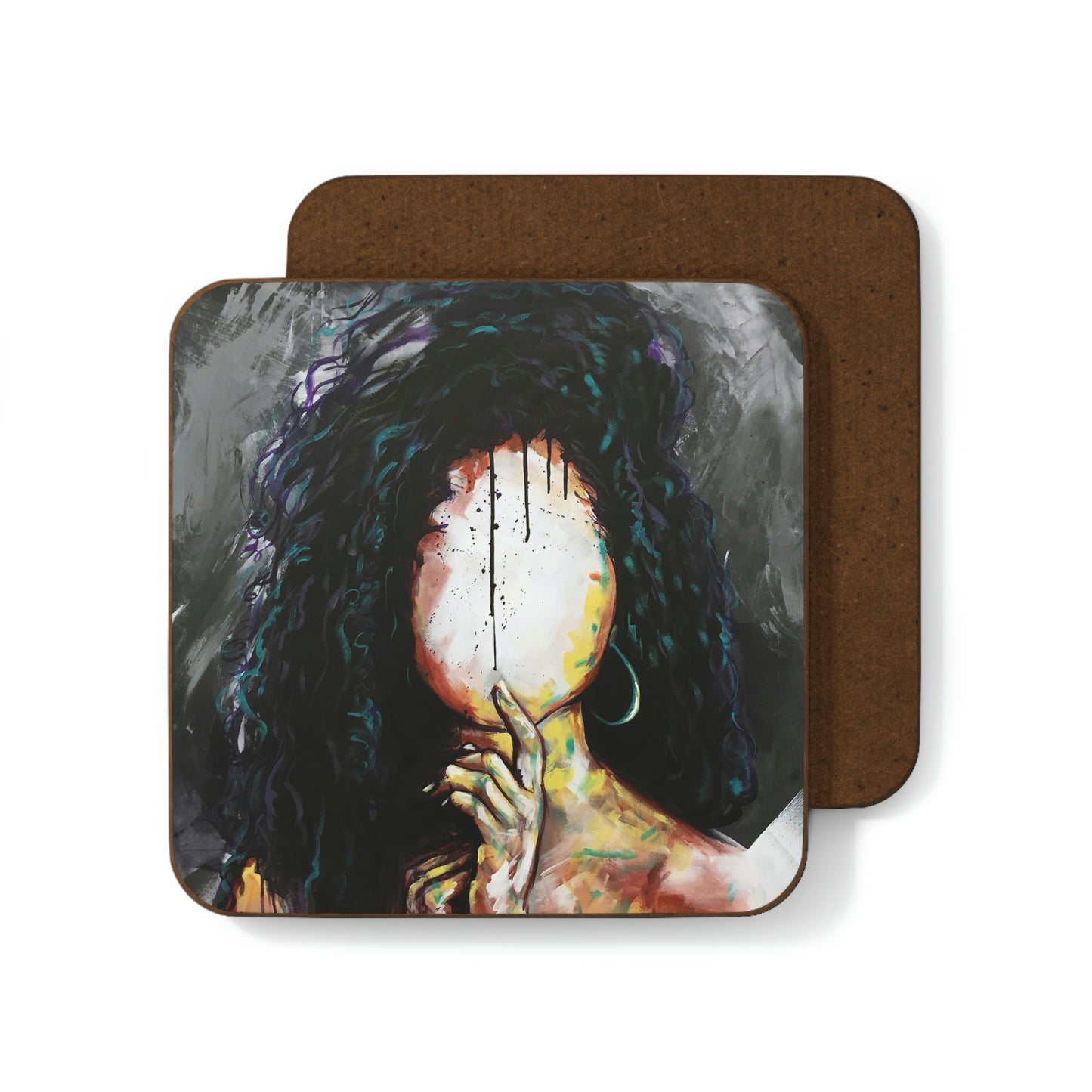 Naturally VI Hardboard Back Coaster