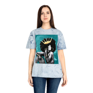 Naturally Queen VI Teal Unisex Color Blast T-Shirt