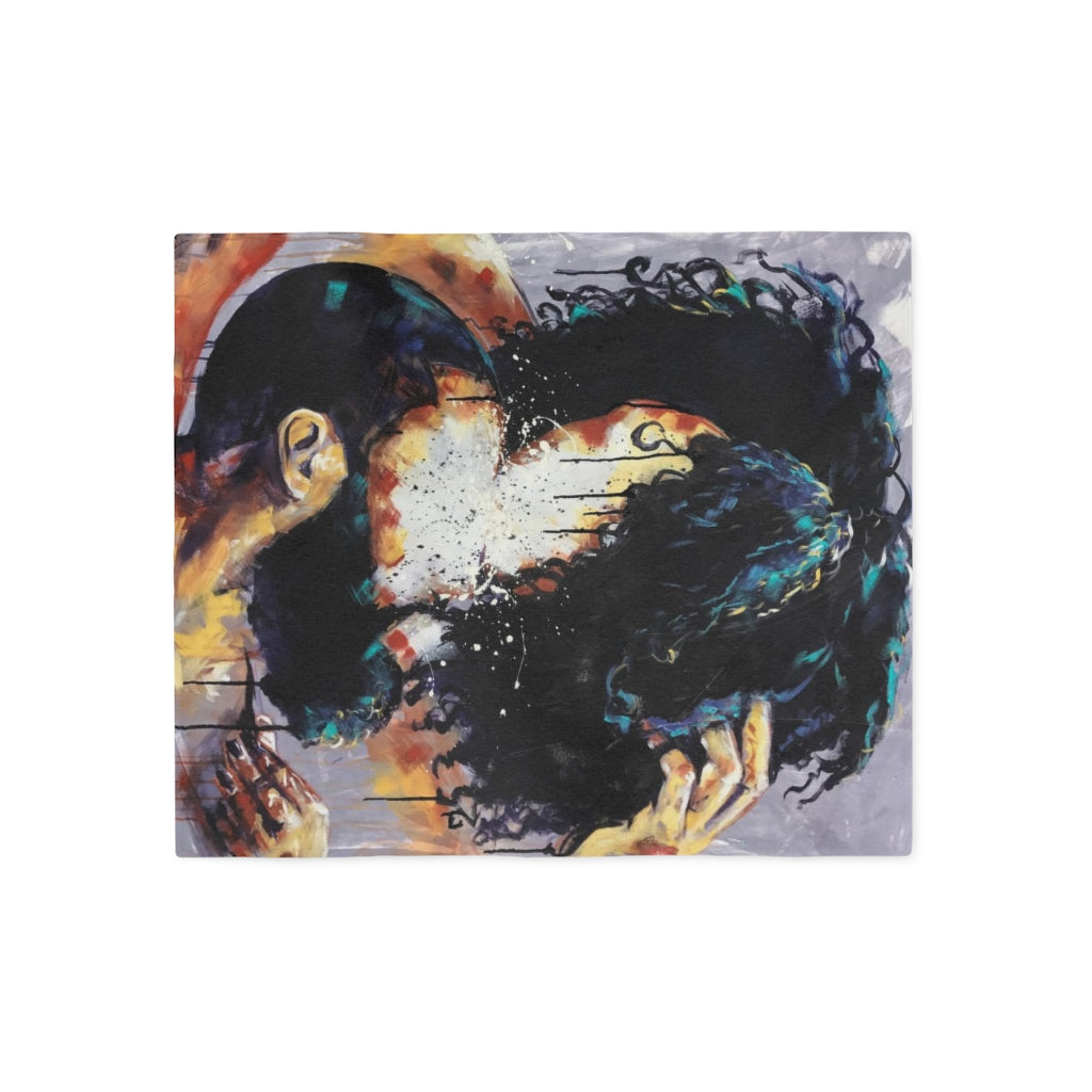 Naturally Black Love II Sweatshirt Blanket