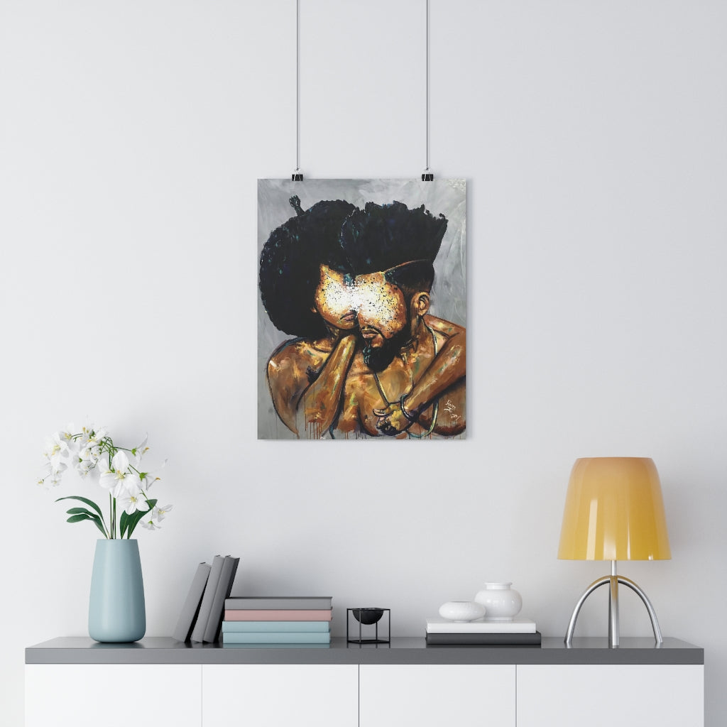 Naturally Black Love VI Giclée Art Print