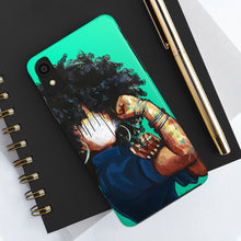 Naturally the Riveter TEAL Case Mate Tough Phone Cases