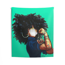 Naturally the Riveter TEAL Indoor Wall Tapestries